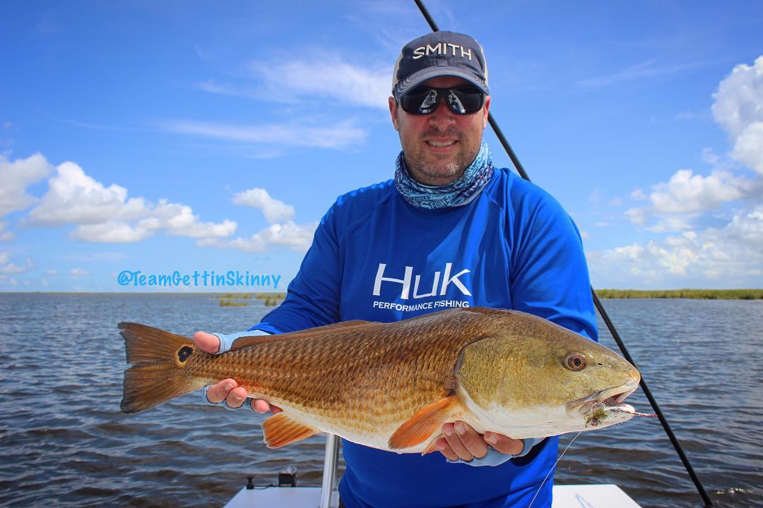 Another beautiful just over slot redfish caught on fly!