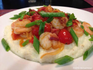 Spicy Shrimp Grits by Michael Nolan