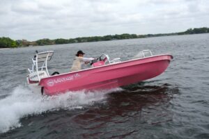 Blackfly Lodge & East Cape Skiffs unveil first Breast Cancer Awareness Pink Skiff
