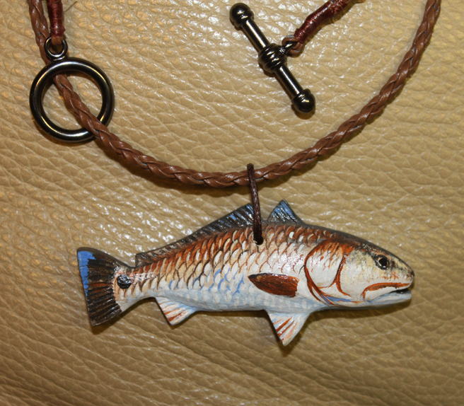 Redfish Art, Fish Jewelry