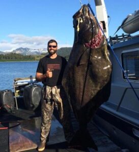 405-Pound Halibut Caught in Alaska