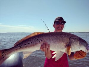 45 inch Georgia Bull Redfish caught with #georgiasportfishing charters. – – – – …