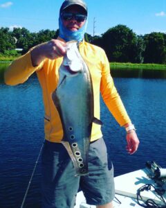 Congrats Joe !!! 1st Knifefish on ultralight. Gotta be one of the coolest invasi…