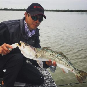 Mosquito lagoon gator #trout #fishing #luresonly #skifflife #mosquitolagoon #fgc…