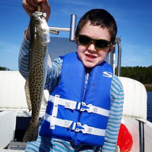 Owen’s first speckled trout! . . . .
#fish #fishing #saltwater #saltwaterfishin…