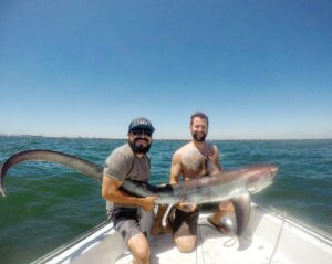 First T on da Bic Juan! •
•
•
•
•
•
•
#BicJuan #fishing #thresher #shark #releas…
