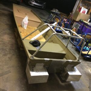 So far so good! We added our MudFish Lift Pods to this boat to add stability and…