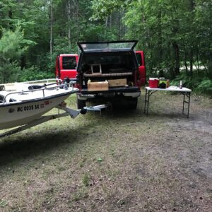 Carolina Skiff – Truck camping in a National Forest and surrounded by dozens of lakes just big en…