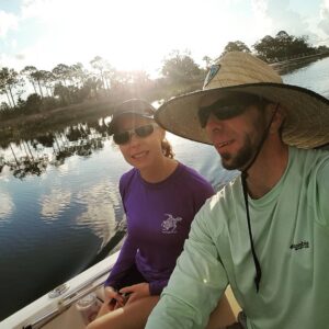 Getting out early with my adventure girl. Beat the crowds to the scalloping grou…