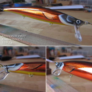 Skiff Life find: Gorgeous Copper Mullet Lure by Antonio
