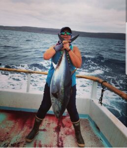 TBT On The Thunderbird out of  Bluefintuna I Gottum!!! 15 Hook~Ups 7 Landed! Th…