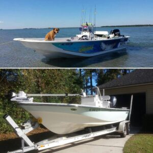 Bittersweet…
What memories we’ll hold from our “Skiff Life”. She’s been a fish…