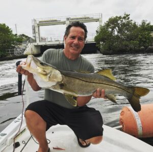 My dad never leaves florida without getting on a snook! …