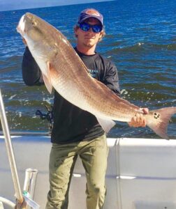@captain_caleb_hartley with a BULL redfish