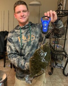 Also gigged my first flounder yesterday He was 1.4 lbs and 15in long