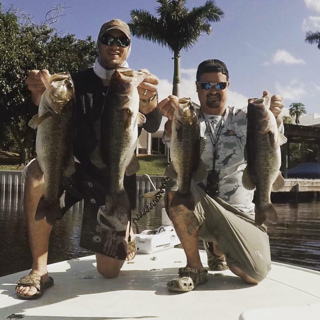 Me and my boy crushing the lm bass