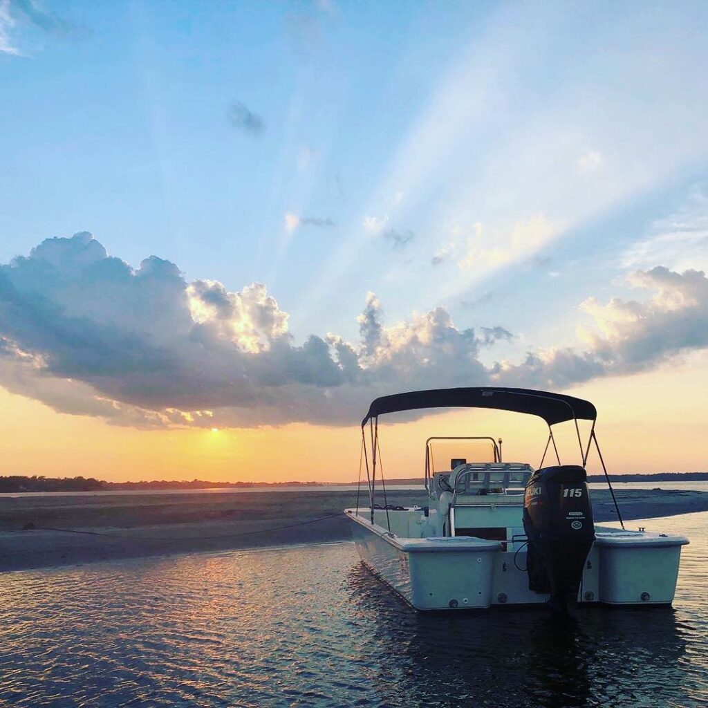 Come enjoy a day on the water with one of our Southern Tide Rentals! Pictured he