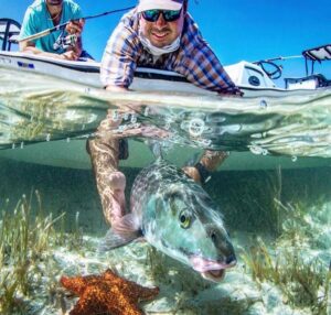 @sport_fish_gallery beautiful underwater shot of a bonefish on their Chittum!