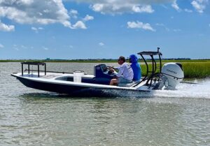 @sabineskiffs using their skiff for everything it’s made for!