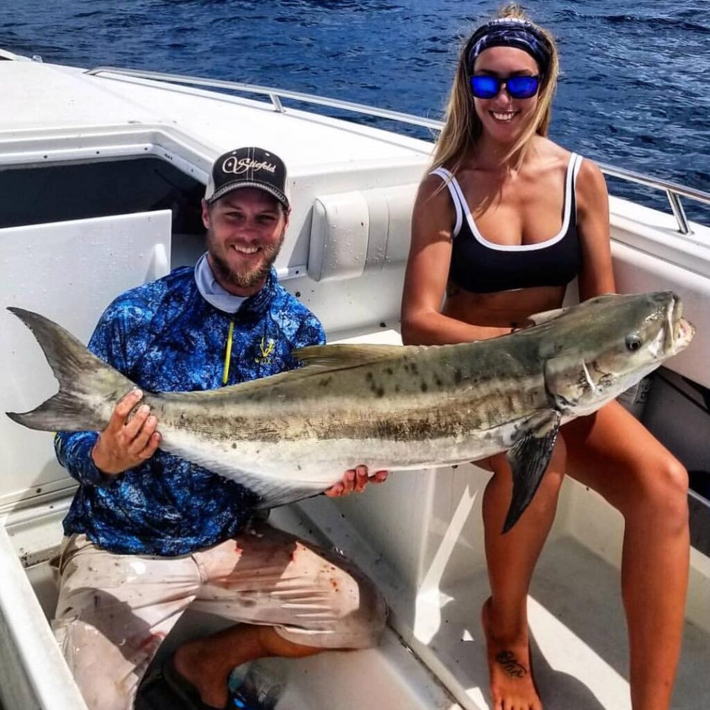 Mr. Cobia thought he could crash and snapper fiesta and he paid the price. Awe