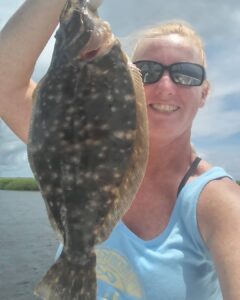 Flounder today!