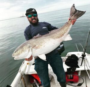 @fishordie4life made his new PB with this massive redfish!
