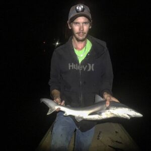 Couldn’t find any snook of size but was able to cross another shark species off