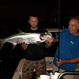 Best feeling in the world putting my dad on his first tarpon! Words cant Express