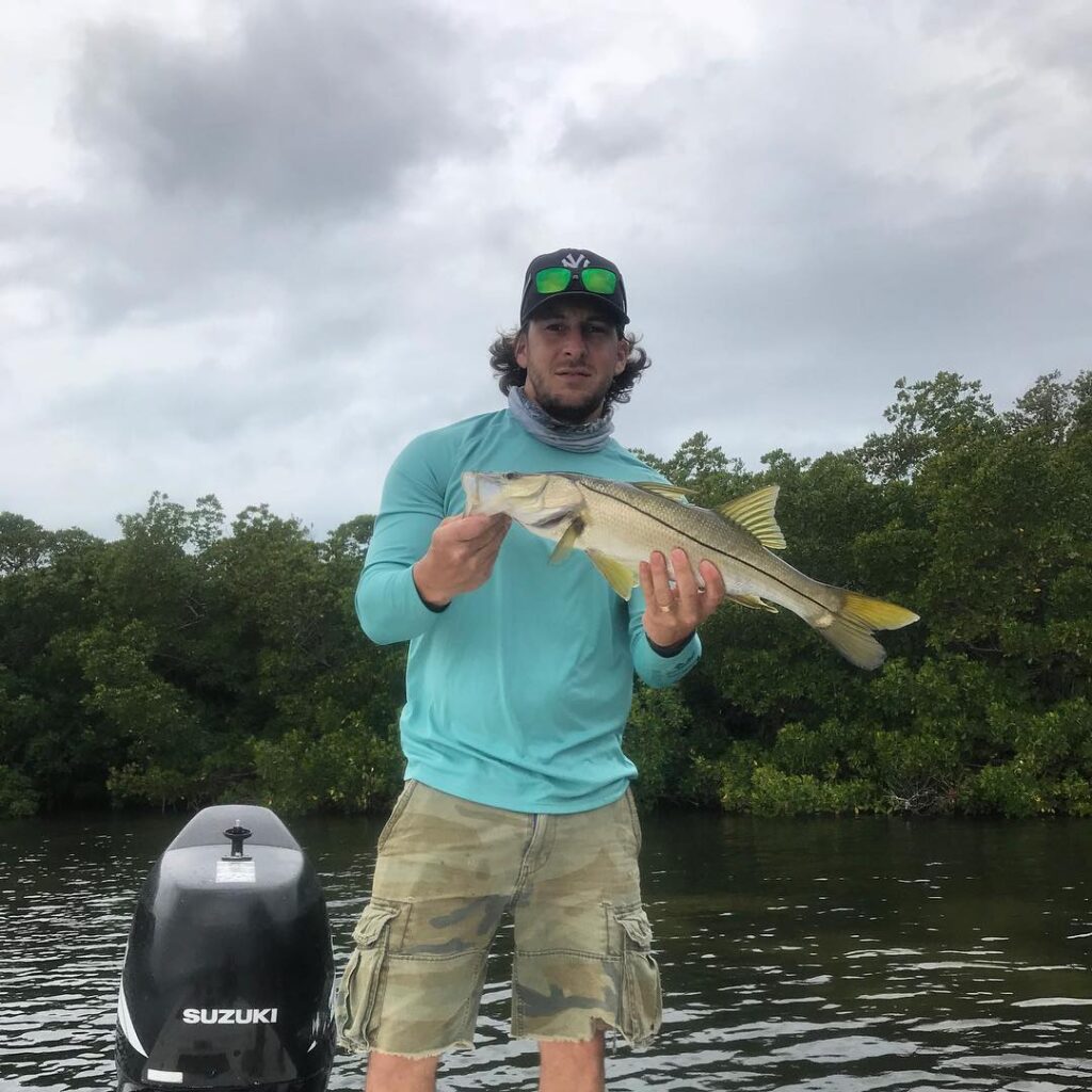None of them were monsters today, but the snook bite was on. Ended up with 8 sn