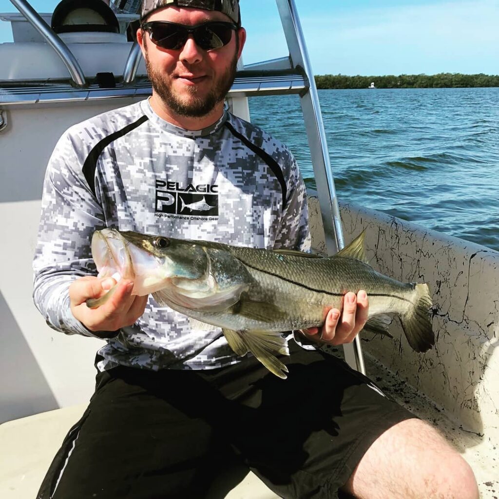 Slot fish from yesterday's trip. The snook bite is on
