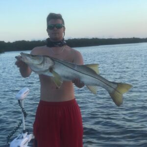 Great way to end a slow day! Personal best snook