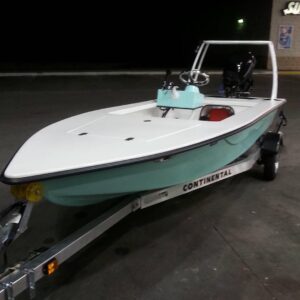 The  16’6” flats boat. What would be the first species you’d chase in yours? .
.