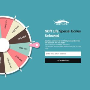 Spin the SKIFF Wheel!  Win FREE Hats, Shirts & Decals…heck, we’re even throwing …
