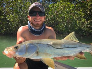 Having some fun with some small snook