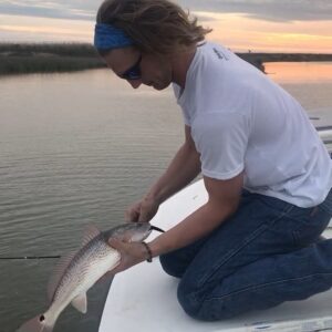 Hardly feels like spring break but don’t tell the redfish that