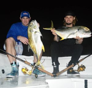 Solid night with the boys  and  played with the tarpon and snook till a school o