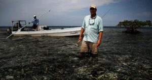 Ready to hunt down tailing permit in Placencia, Belize.  My favorite destination