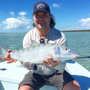 Sebastian with his biggest Bonefish ,11.5 lbs! Right after catching big ole Tarp
