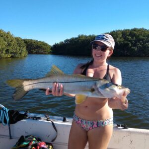 Snook are firing off!