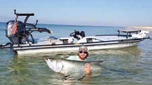 Power Pux Member Capt. Sam Glass of  in Spanish Fort Alabama is certainly enjoyi