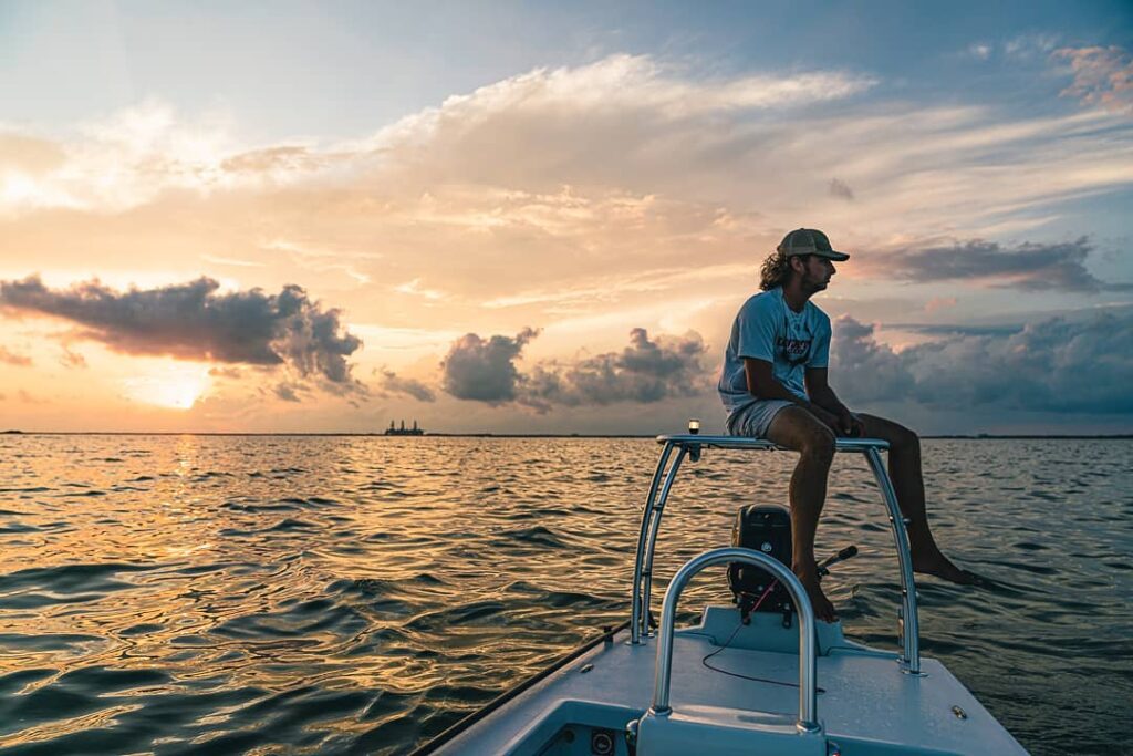 Quick check for Jacks and then it's off in search of redfish.
.
.
.