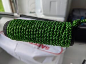 Sick paracord outboard engine tiller extension grip I made! It’s all about the s