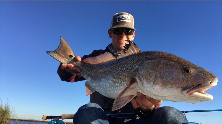 32” bull with half its body out of the water in 6”? I’ll take it!!