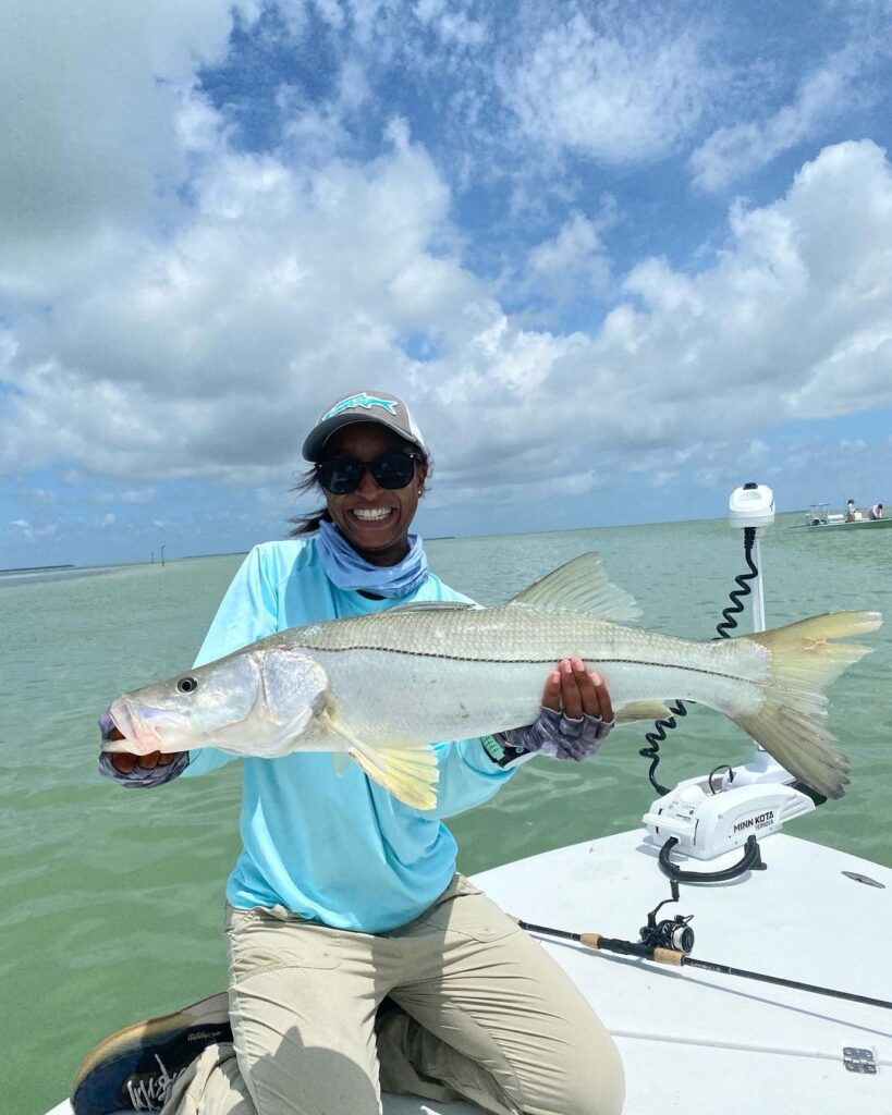 Happy first day of snook season. with a nice 31 inch snook.