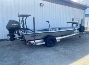 Can’t beat the gray on this 2017 @sabineskiffs Versatile!DM / tag us in your PICS