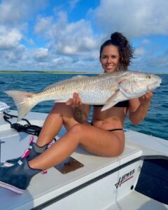 What a active day out in the water today. A whopping total of 11 Red Drums landed