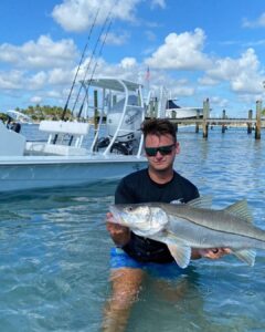 @michaeldephoure Beavertail, clear water, and beautiful snook can’t ask for much…