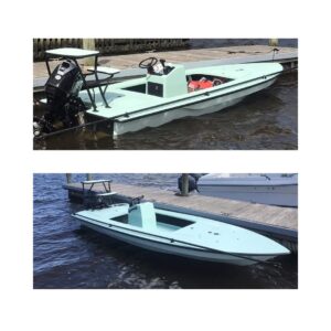 Throwback Thursday to the @chittum_skiffs release of their Laguna Madre 2.0.  Wh…