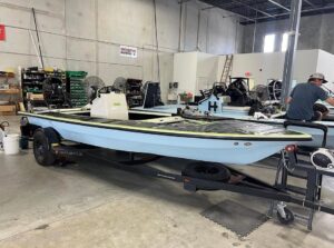 The 2023 @chittum_skiffs demo is looking very promising DM / tag us in your pic…
