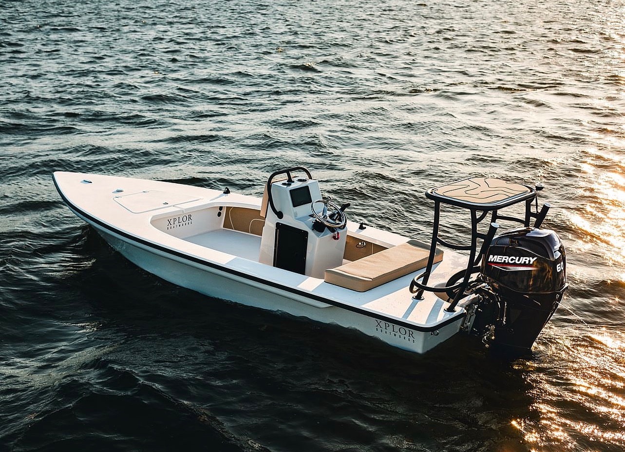 Had to show off the spec on this  X18 skiff!